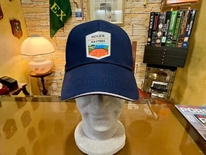 Rolex Cappellino Cotone Blu Originale Accessori Lusso Limited Edition Nuovo - Picture 1 of 6