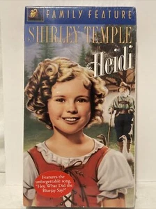 Heidi Shirley Temple 20th Century Fox VHS Cassette Tape SEALED Rated G USA - Picture 1 of 1
