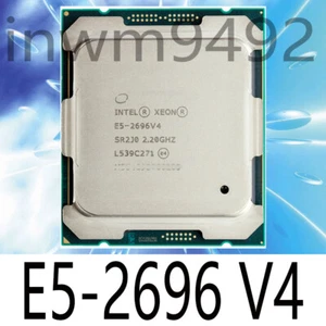 Intel Xeon E5-2696 V4 2.20GHz 22-Core 55MB SR2J0 LGA2011-3 CPU Processor - Picture 1 of 1