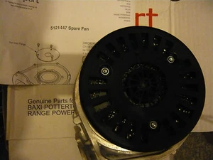 BAXI / POTTERTON  FAN 5121447 WAS 5119648 5114684  BRAND NEW - Picture 1 of 2