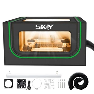 Laser Engraver Integrated Enclosure with LED Light, Fireproof and Dustproof P... - Picture 1 of 7