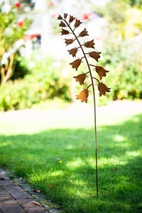 Gartenstecker Glockenblume aus Edelrost Metall Rost Gartendeko Edelrost - Bild 1 von 5