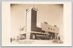 Postcard RPPC 1950's the Terrace Theatre in Robbinsdale, MN. - Picture 1 of 2