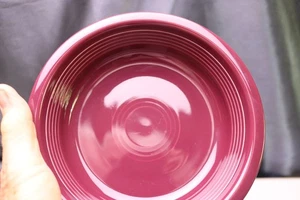 1 Medium Cereal Soup Bowl Claret Wine 6 7/8 " Fiesta Ware 19 oz - Picture 1 of 9