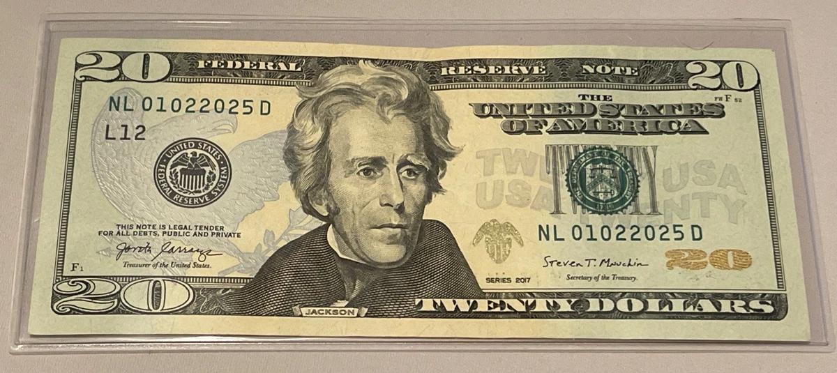 二十美元纸币| eBay