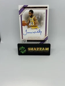 2020 National Treasures JAMES WORTHY /25 Auto On Card Lakers HOF PE-JWR AU - Picture 1 of 4