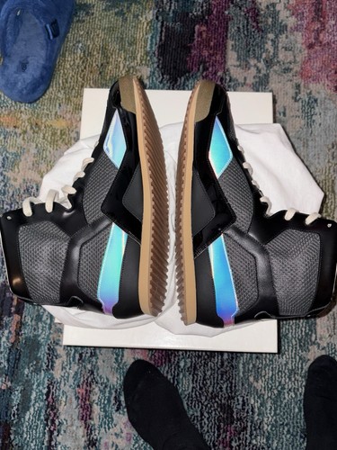 Men 9.0US Margiela Padded Hi-Top Cuff Sneakers Men Sneaker Shoes