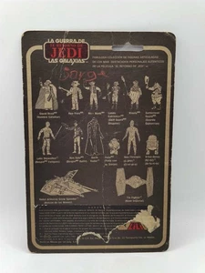 Star Wars Vintage Lili Ledy HAN BESPIN 12 Back Rare Variant Cardback RETORNO 80s - Picture 1 of 2