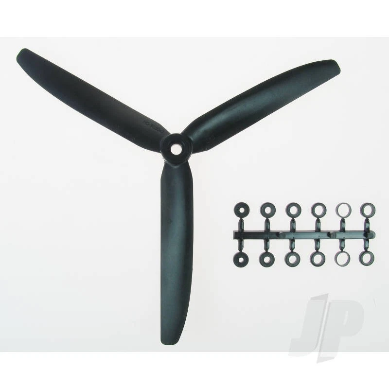GWS Slow Fly Propeller 9x5 3-Blade Black - Image 1 of 1