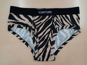 Tom Ford Zebra Pattern Briefs M Size - Picture 1 of 6