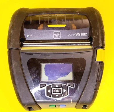 🔥DAMAGED SCREEN🔥 ZEBRA QLN420 MOBILE DIRECT THERMAL PRINTER BLUETOOTH USB WIFI - Image 1 of 4