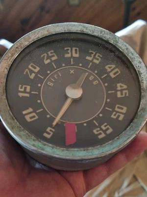 Lancia Tachometer 1950s Vintage Car Part Italian Giri X 100 - Image 1 of 4