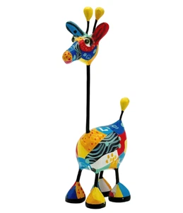 Figura Escultura Jirafa Loca Apta para Exterior 20036 G - Imagen 1 de 1
