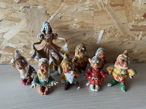 Figura de 1930 Wade Disney de Blancanieves y los siete enanitos conjunto temprano - Imagen 1 de 11