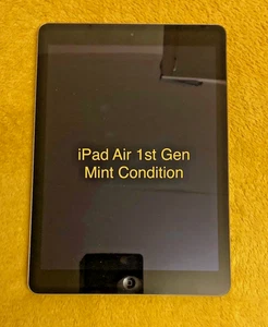 Apple iPad Air A1474 64GB, Wi-Fi 1st Gen Apple-Space Grey -Mint condition - Picture 1 of 5
