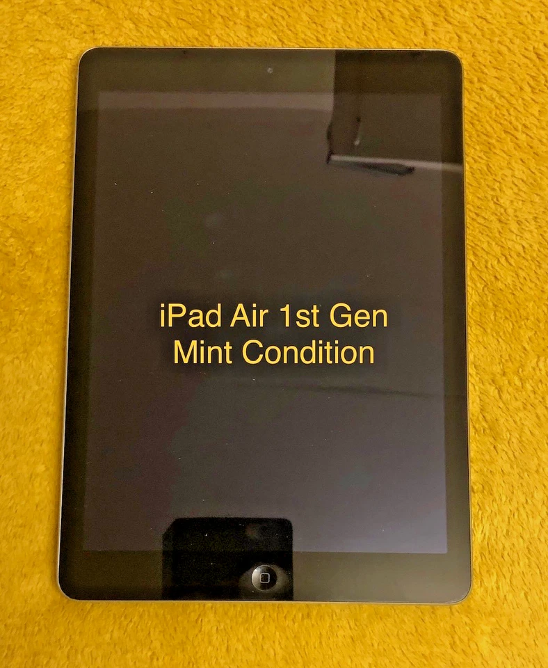 Apple iPad Air A1474 64GB, Wi-Fi 1st Gen Apple-Space Grey -Mint condition - Image 1 of 4