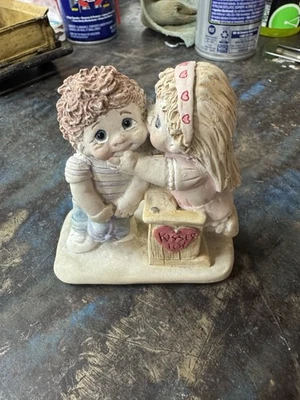 Figura de colección Dreamsicles DK042 Kissing Booth 1996 arte fundido niños México Foto 1 de 3