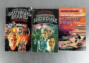 Juanita Coulson Vintage Paperback Science Fiction Books Lot Of 3 - Picture 1 of 8