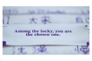 Chinese FORTUNE COOKIE MESSAGE poster 20x30 CUTE funny POSITIVE message NEW - Picture 1 of 1