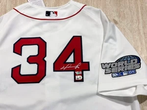 🚨David Ortiz Boston Red Sox Fanatics Authentic Autographed M & N Jersey AUTO 🚨 - Picture 1 of 7