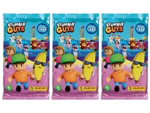 Lot of (3) 2024 Panini Stumble Guys Trading Cards Factory Sealed Booster Packs - Picture 1 of 2