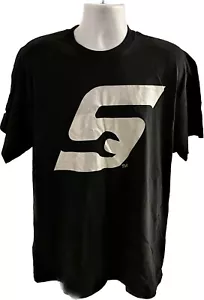 Snap-On Logo T-Shirt Black XL -Short Sleeved- Franchisee - New W Tag NWT - Picture 1 of 2
