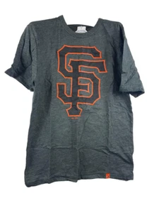 Majestic Men's San Francisco Giants Primary Logo Team T-Shirt- Charcoal, Medium - Picture 1 of 8