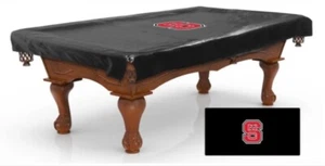 North Carolina State University Pool Table Cover w/ Wolfpack Logo 8ft. - Picture 1 of 3
