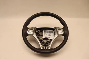 2014-2016 NISSAN ROGUE DRIVER STEEIRNG WHEEL MULTIFUNCTION BLACK OEM - Picture 1 of 12