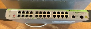 Allied Telesis 24 Port Gigabit Unmanaged 10Gbit Switch SFP+ (AT-GS910/26XST-50) - Bild 1 von 4