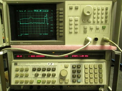 HP 8757E Scalar Network Analyzer TESTED! Transmission, Reflection, Gain measurem - Image 1 of 4