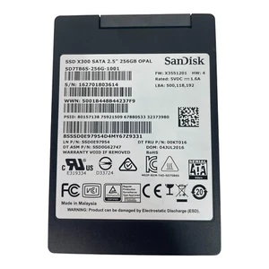 SanDisk X300 SD7TB6S-256G-1001 256GB 2.5in 6Gbps MLC SATA SSD - Afbeelding 1 van 3