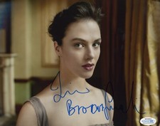 Jessica Brown Findlay Sexy Autographed Signed 8x10 Photo ACOA 2020-8