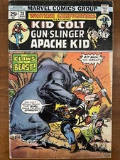 WESTERN GUNFIGHTERS #28 MARVEL COMICS 1974 Kid Colt, Apache Kid