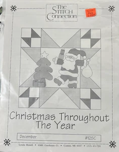 The Stitch Connection Christmas Throughout The Year (Month December) Pattern - Picture 1 of 3