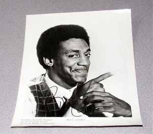 Bill Cosby Autographed B/W 8x10 William Morris Agency Photo - Picture 1 of 3
