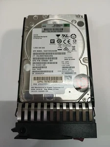 HP Proliant Festplatte 1,8TB 12G SAS 10K SFF Drive 876939-001 EG001800JWJNR - Bild 1 von 2