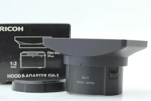 [Top MINT] RICOH Lens Hood & Adapter GH-1 for GR DIGITAL I and II From JAPAN - Picture 1 of 8