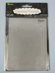 Carpeta Darice Embossing Essentials 1218-31 Marco Ornado Hobby Artesanía Libro de recortes - Imagen 1 de 7