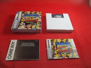 Super Street Fighter II: Turbo Revival Nintendo Game Boy Advance COMPLETE w/ Box - Picture 1 of 11