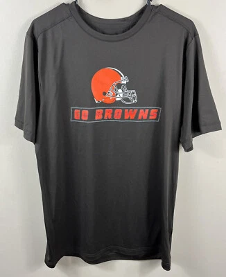 Camiseta Cleveland Browns NFL Fútbol Majestic Evolution Camiseta Cool Base Go Marrón M Foto 1 de 4