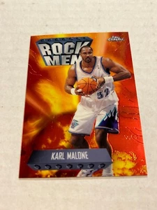 1998-99 TOPPS CHROME KARL MALONE ROCK MEN #SB16 JAZZ SP - Picture 1 of 2
