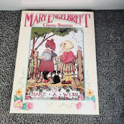 Mary Engelbreit Cross Stitch Make A Wish Books Hardcover 65 Projects - Image 1 of 4