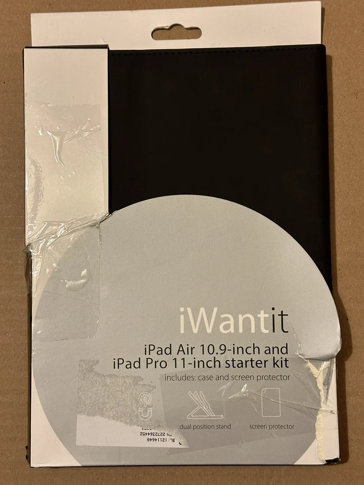 IWANTIT iPad Air 10.9" & iPad Pro 11" Starter Kit - Black - Image 1 of 2