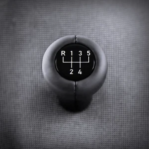 BMW 5 SPEED SHIFT KNOB E3 E9 E10 E12 E21 E23 E24 M15 GENUINE LEATHER 25111220962 - Picture 1 of 5