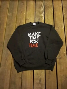 Vintage Time Magazine "Make Time For Time" Sweater Size Xl - Picture 1 of 2