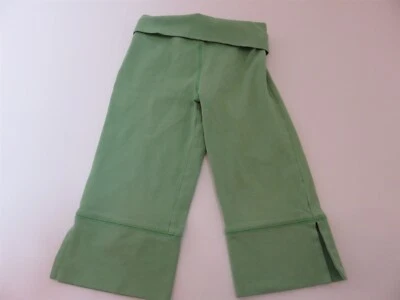 Hanna Andersson Girls green yoga Pants 100 US us 4 EUC - Image 1 of 3