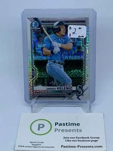 2021 Bowman Chrome Mojo #BCP-102 Jarred Kelenic Seattle Mariners (A) - Picture 1 of 2