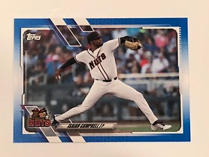 ISAIAH CAMPBELL 2021 Topps Pro Debut Blue Parallel /150 Seattle Mariners RC