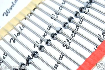 2 piezas - Diodo Zener PHILIPS OR03-C100 100V 6W - Rectificadores SOD-64 Foto 1 de 4